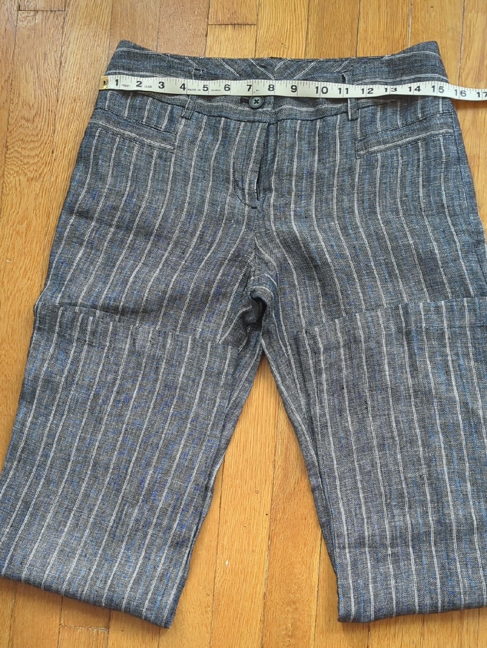 Elegant Grey Outfit -Top And Pants With Free Scarf Size S - Picture 5 of 9